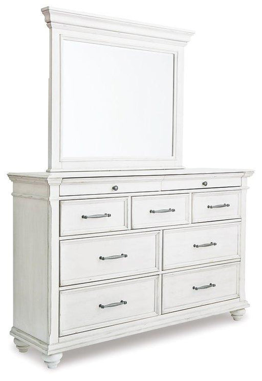 Kanwyn Dresser and Mirror - Clarks Hardware - Iowa