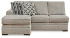 Calnita Sectional with Chaise - Clarks Hardware - Iowa
