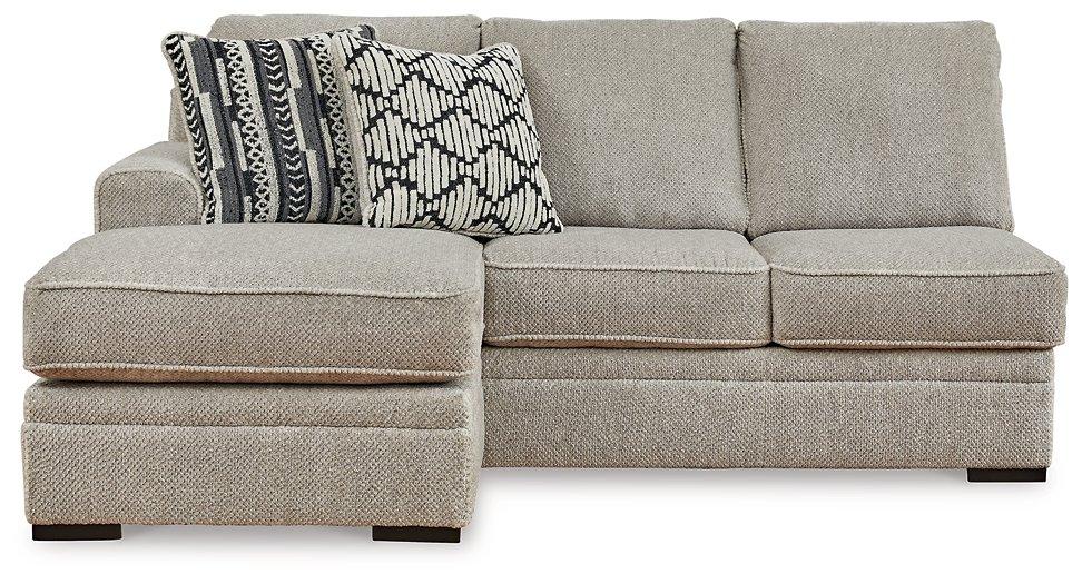 Calnita Sectional with Chaise - Clarks Hardware - Iowa