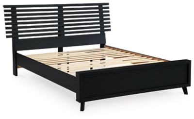 Danziar Queen Slat Bed - Clarks Hardware - Iowa