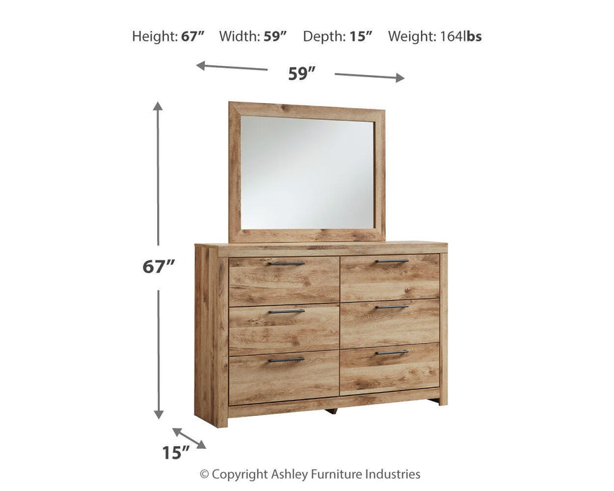 Hyanna Dresser and Mirror - Clarks Hardware - Iowa