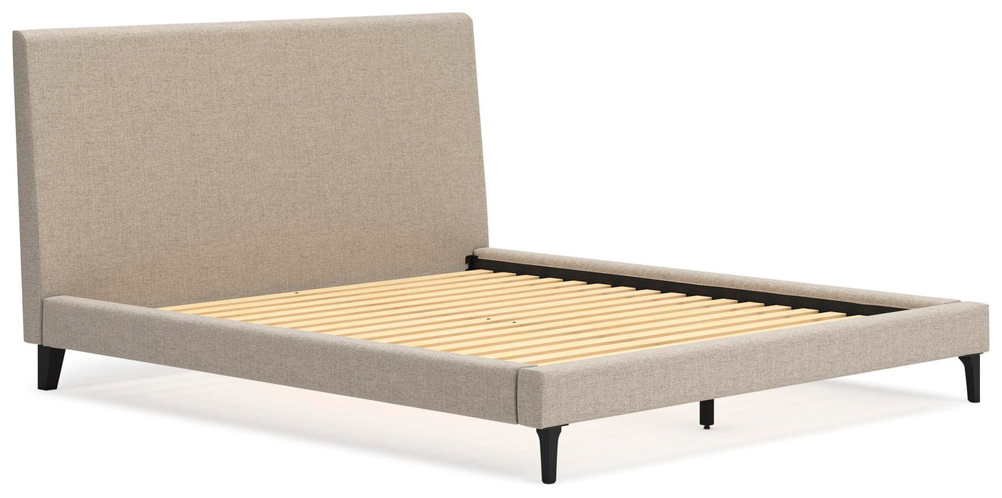 Cielden Upholstered Bed with Roll Slats - Clarks Hardware - Iowa