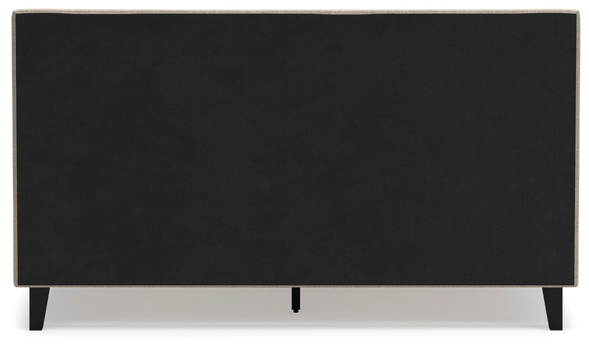 Cielden Upholstered Bed with Roll Slats - Clarks Hardware - Iowa