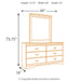 Huey Vineyard Dresser and Mirror - Clarks Hardware - Iowa