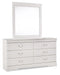 Anarasia Dresser and Mirror - Clarks Hardware - Iowa