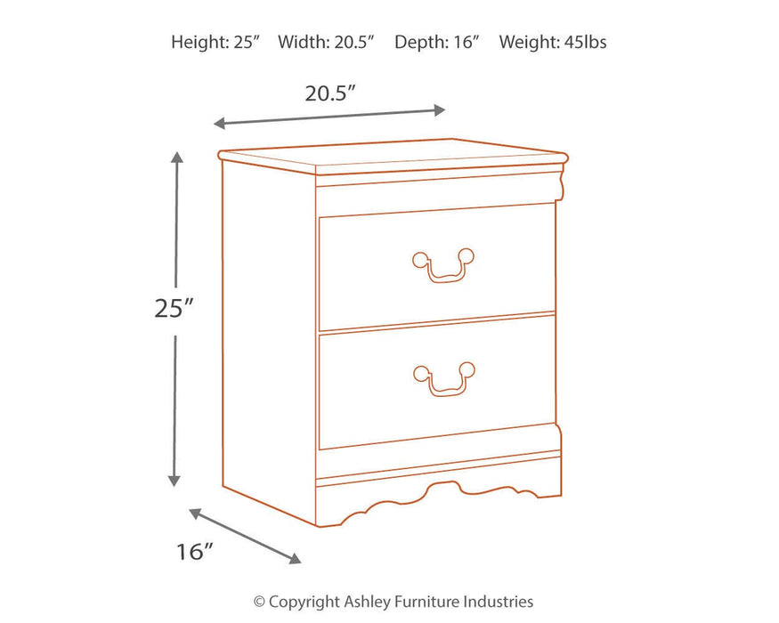 Anarasia Nightstand - Clarks Hardware - Iowa