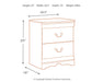 Anarasia Nightstand - Clarks Hardware - Iowa