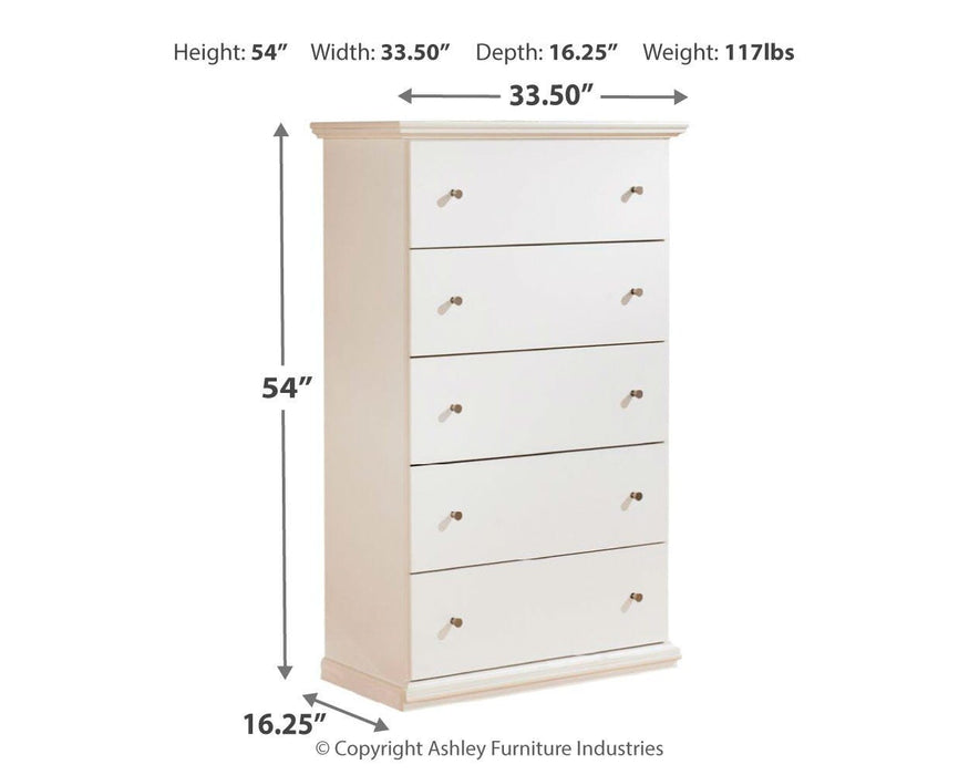 Bostwick Shoals Youth Chest of Drawers - Clarks Hardware - Iowa