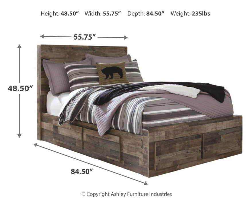 Derekson Youth Bed with 6 Storage Drawers - Clarks Hardware - Iowa