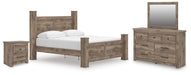 Rusticott Bedroom Set - Clarks Hardware - Iowa