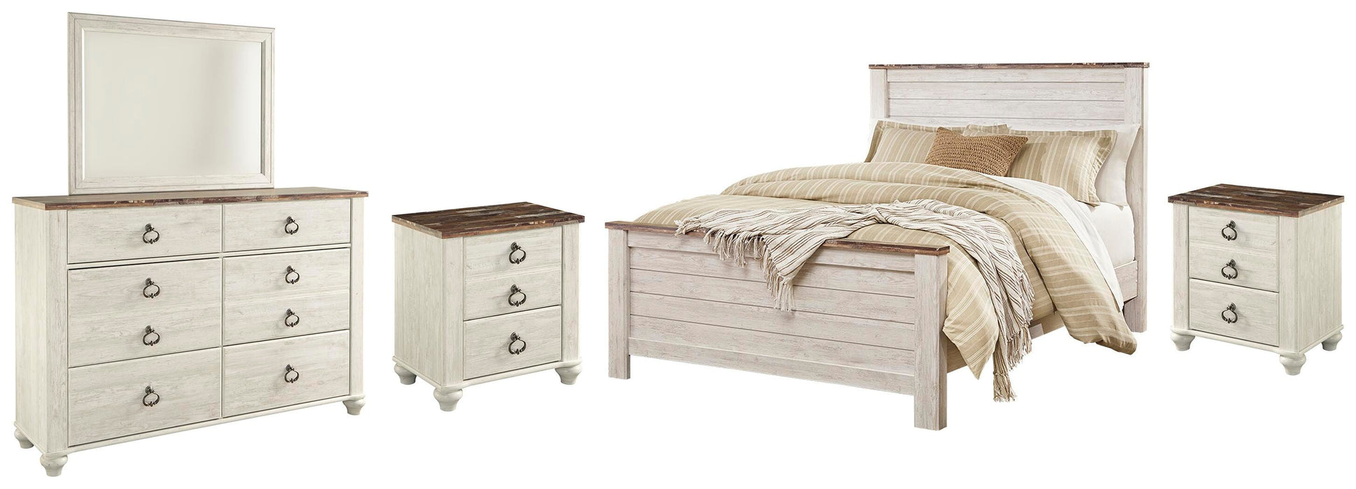 Willowton Bedroom Set - Clarks Hardware - Iowa