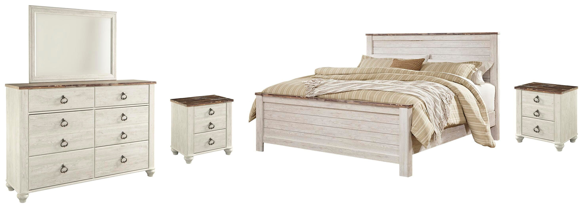 Willowton Bedroom Set - Clarks Hardware - Iowa