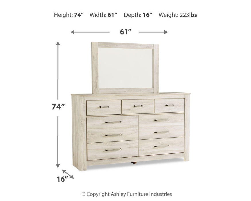 Bellaby Dresser and Mirror - Clarks Hardware - Iowa