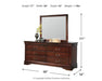 Alisdair Dresser and Mirror - Clarks Hardware - Iowa