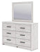Cayboni Dresser and Mirror - Clarks Hardware - Iowa