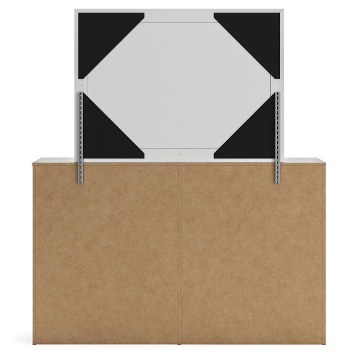 Cayboni Dresser and Mirror - Clarks Hardware - Iowa