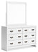 Binterglen Dresser and Mirror - Clarks Hardware - Iowa