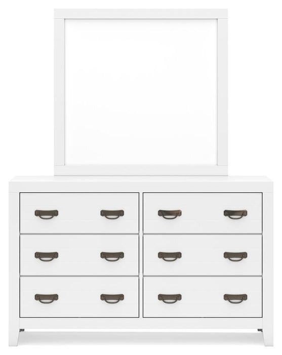 Binterglen Dresser and Mirror - Clarks Hardware - Iowa