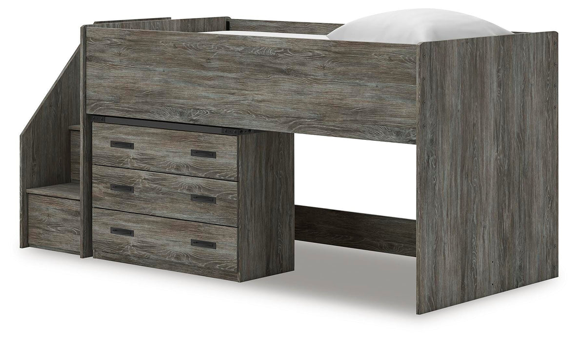Frandern Loft Bed with Drawer Storage - Clarks Hardware - Iowa