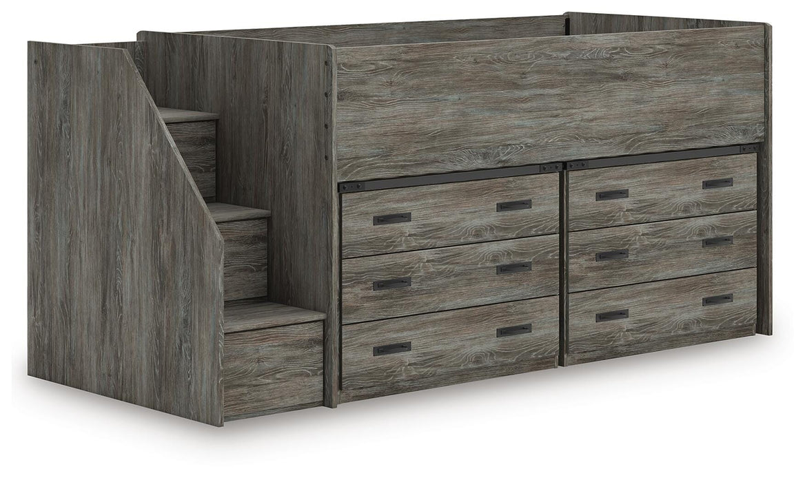 Frandern Loft Bed with Drawer Storage - Clarks Hardware - Iowa