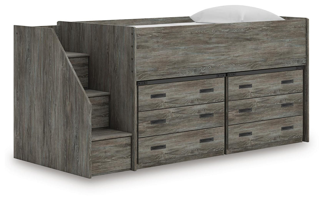 Frandern Loft Bed with Drawer Storage - Clarks Hardware - Iowa