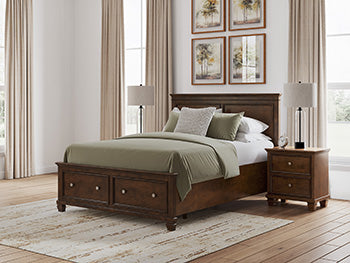 Danabrin Panel Storage Bed - Clarks Hardware - Iowa