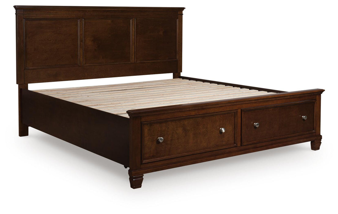 Danabrin Panel Storage Bed - Clarks Hardware - Iowa