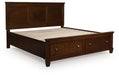 Danabrin Panel Storage Bed - Clarks Hardware - Iowa
