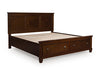 Danabrin Panel Storage Bed - Clarks Hardware - Iowa