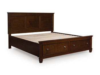 Danabrin Panel Storage Bed - Clarks Hardware - Iowa