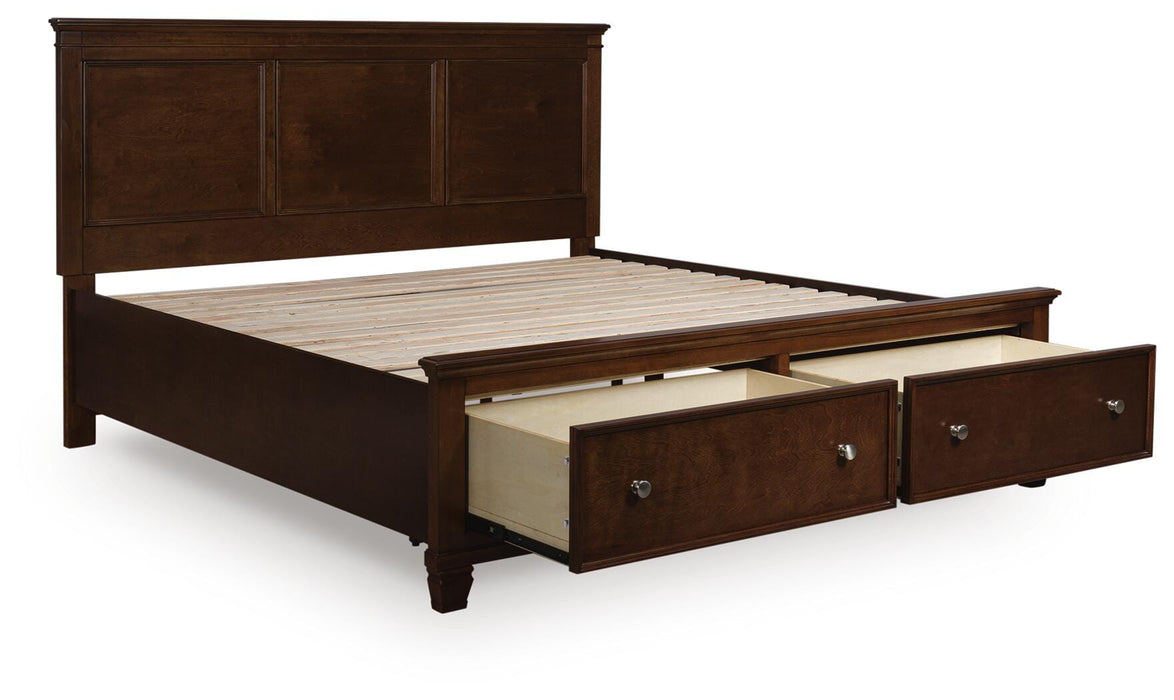 Danabrin Panel Storage Bed - Clarks Hardware - Iowa