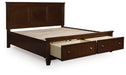 Danabrin Panel Storage Bed - Clarks Hardware - Iowa