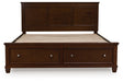 Danabrin Panel Storage Bed - Clarks Hardware - Iowa