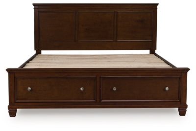 Danabrin Panel Storage Bed - Clarks Hardware - Iowa
