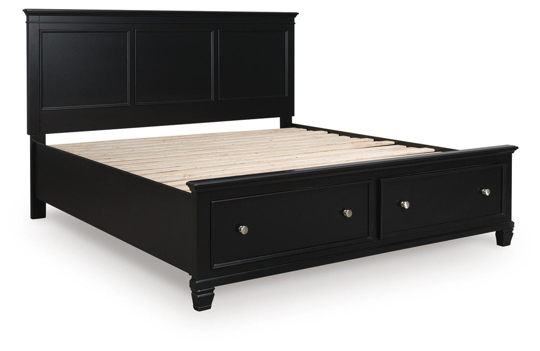 Lanolee Panel Storage Bed - Clarks Hardware - Iowa