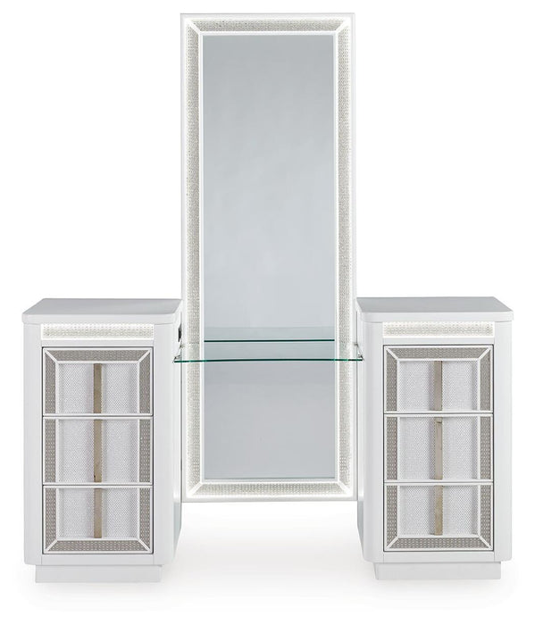Chalanna Vanity with Mirror - Clarks Hardware - Iowa