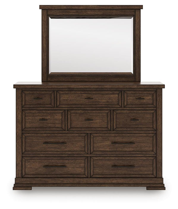 Taffenbrook Dresser and Mirror - Clarks Hardware - Iowa