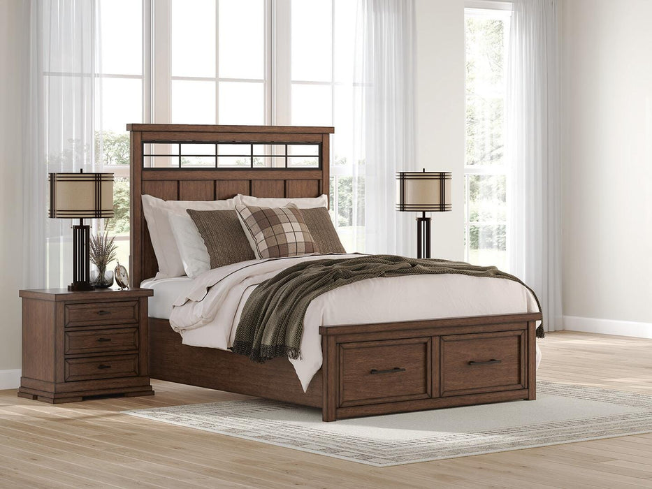 Taffenbrook Panel Storage Bed - Clarks Hardware - Iowa