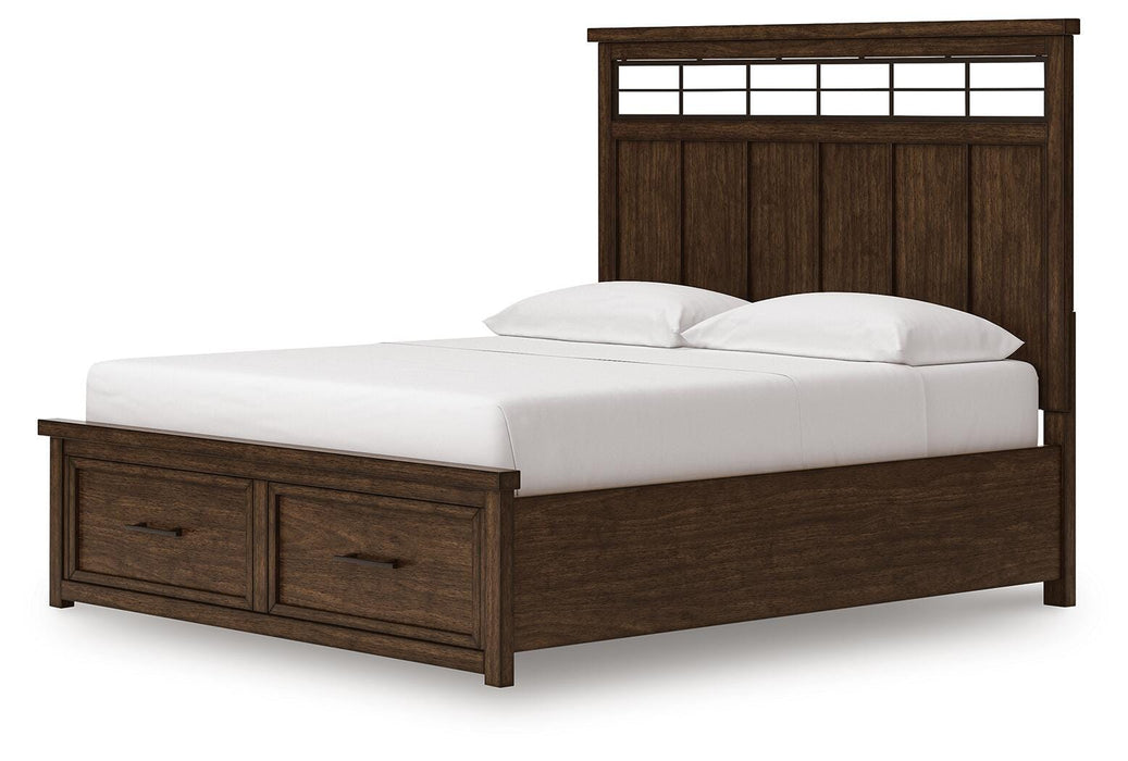 Taffenbrook Panel Storage Bed - Clarks Hardware - Iowa