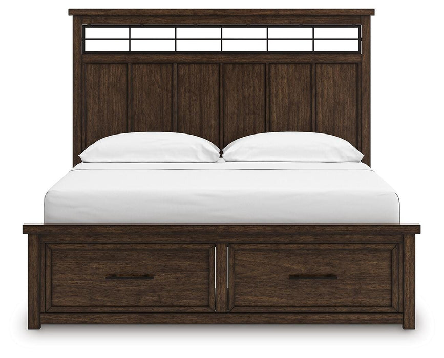 Taffenbrook Panel Storage Bed - Clarks Hardware - Iowa