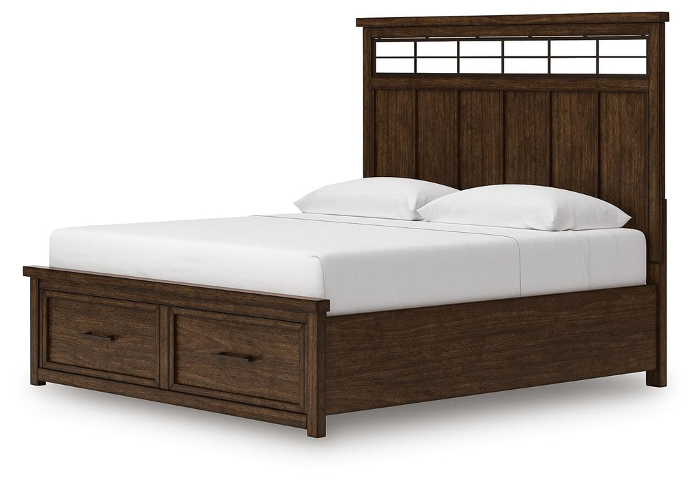 Taffenbrook Panel Storage Bed - Clarks Hardware - Iowa