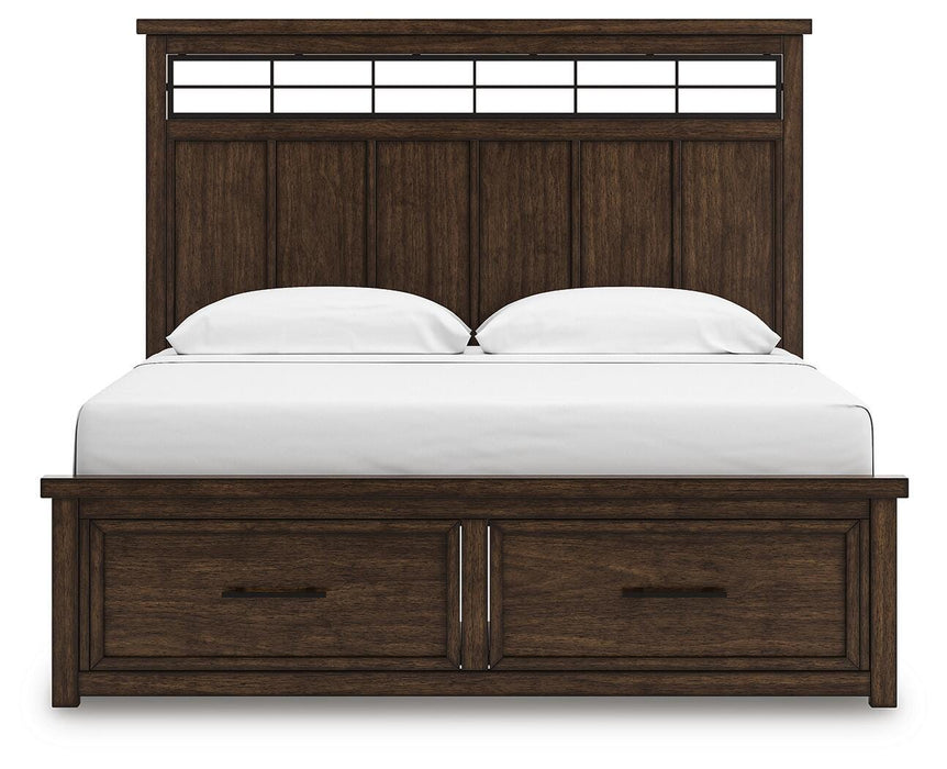 Taffenbrook Panel Storage Bed - Clarks Hardware - Iowa