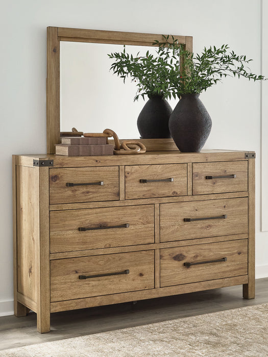 Ridgester Dresser and Mirror - Clarks Hardware - Iowa