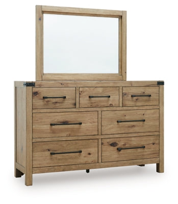 Ridgester Dresser and Mirror - Clarks Hardware - Iowa
