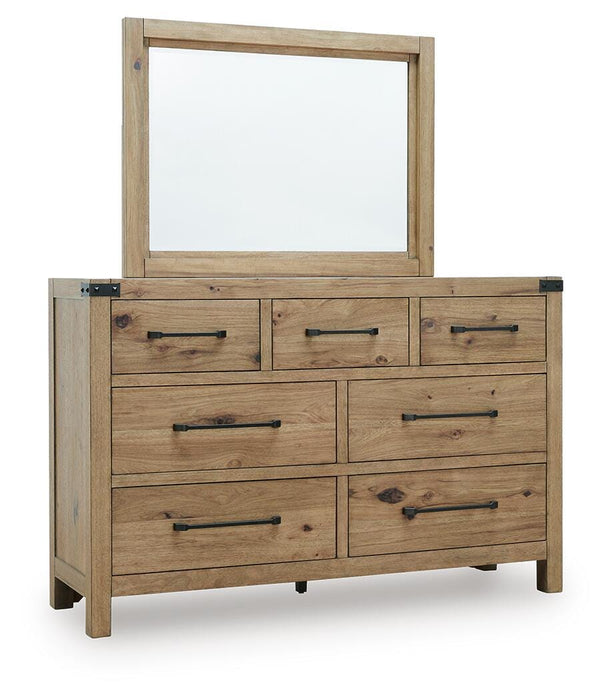 Ridgester Dresser and Mirror - Clarks Hardware - Iowa