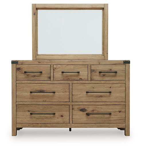 Ridgester Dresser and Mirror - Clarks Hardware - Iowa