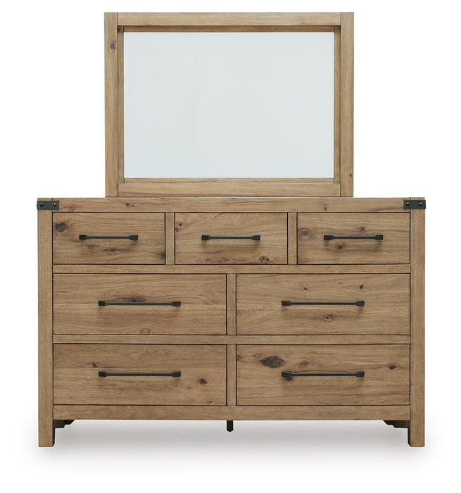 Ridgester Dresser and Mirror - Clarks Hardware - Iowa
