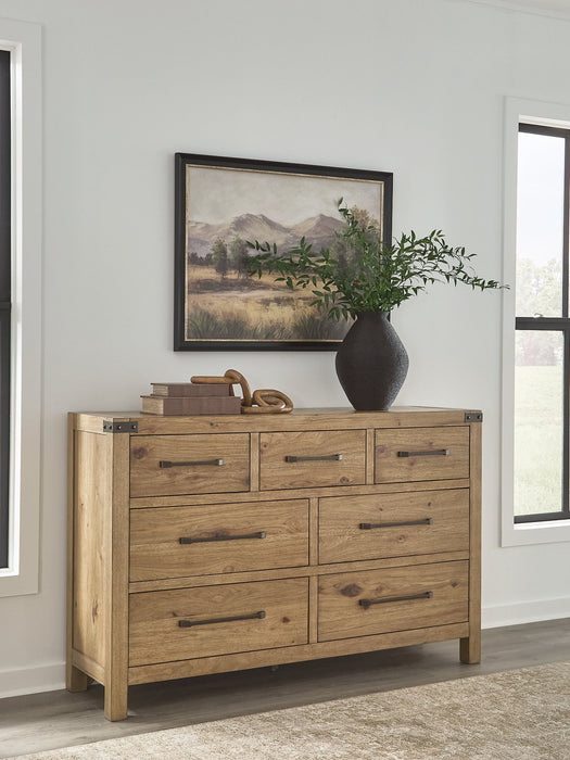 Ridgester Dresser and Mirror - Clarks Hardware - Iowa