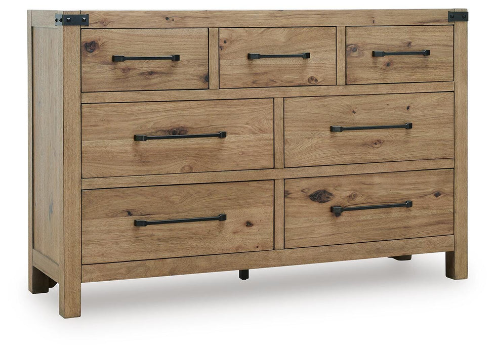 Ridgester Dresser and Mirror - Clarks Hardware - Iowa