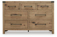 Ridgester Dresser and Mirror - Clarks Hardware - Iowa